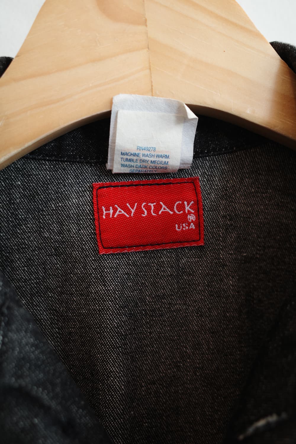 HAYSTACK 데님 자켓 (MADE IN USA) 상품이미지3