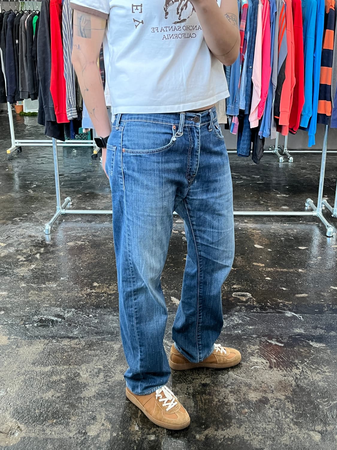 LEVI'S 505 데님 팬츠 상품이미지4