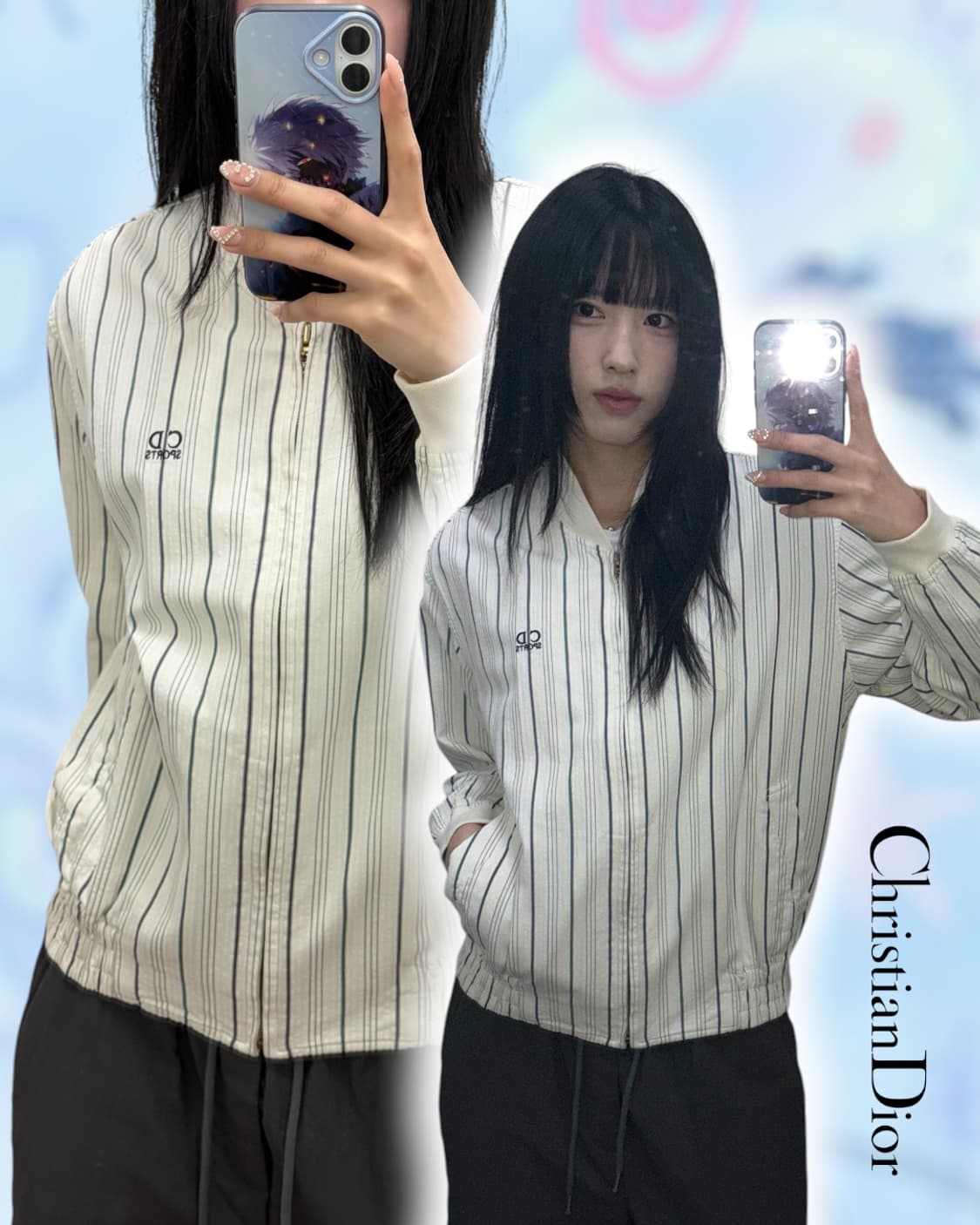 크리스찬 디올 스트라이프 자켓 상품이미지1