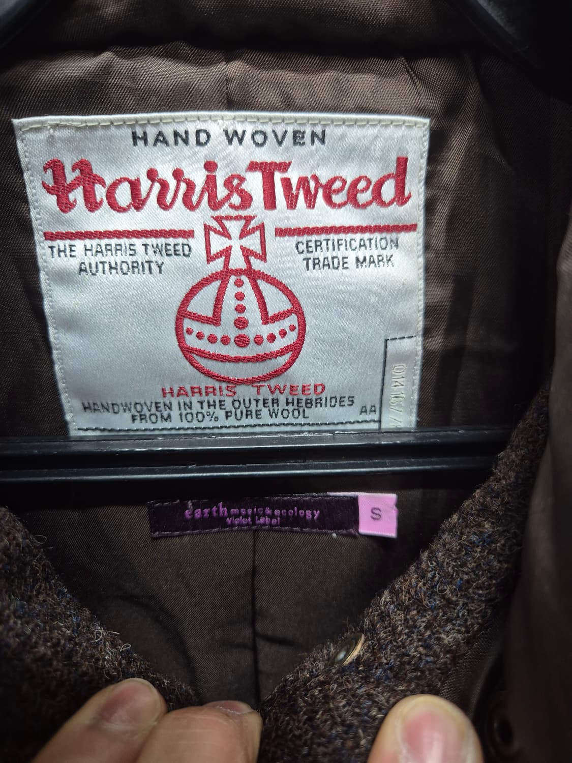 해리스트위드 여성패딩 상품이미지2