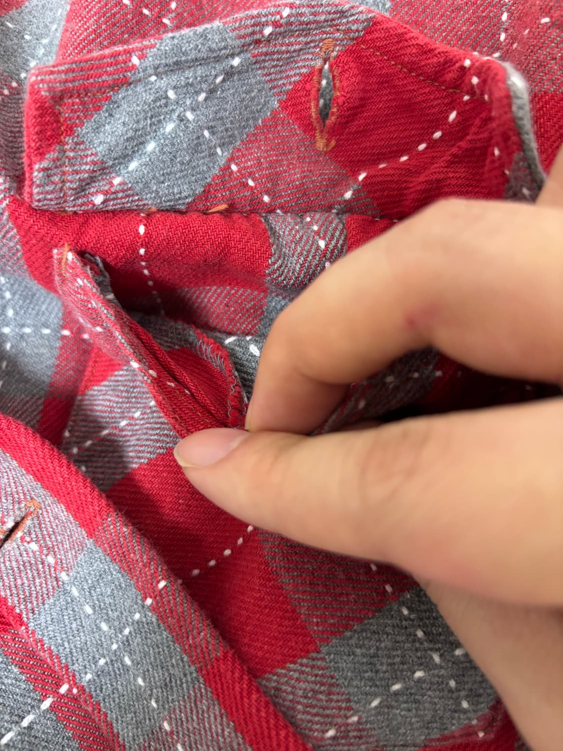 리얼맥코이 스포츠웨어 올 풀 스티치 셔츠 자켓 상품이미지5