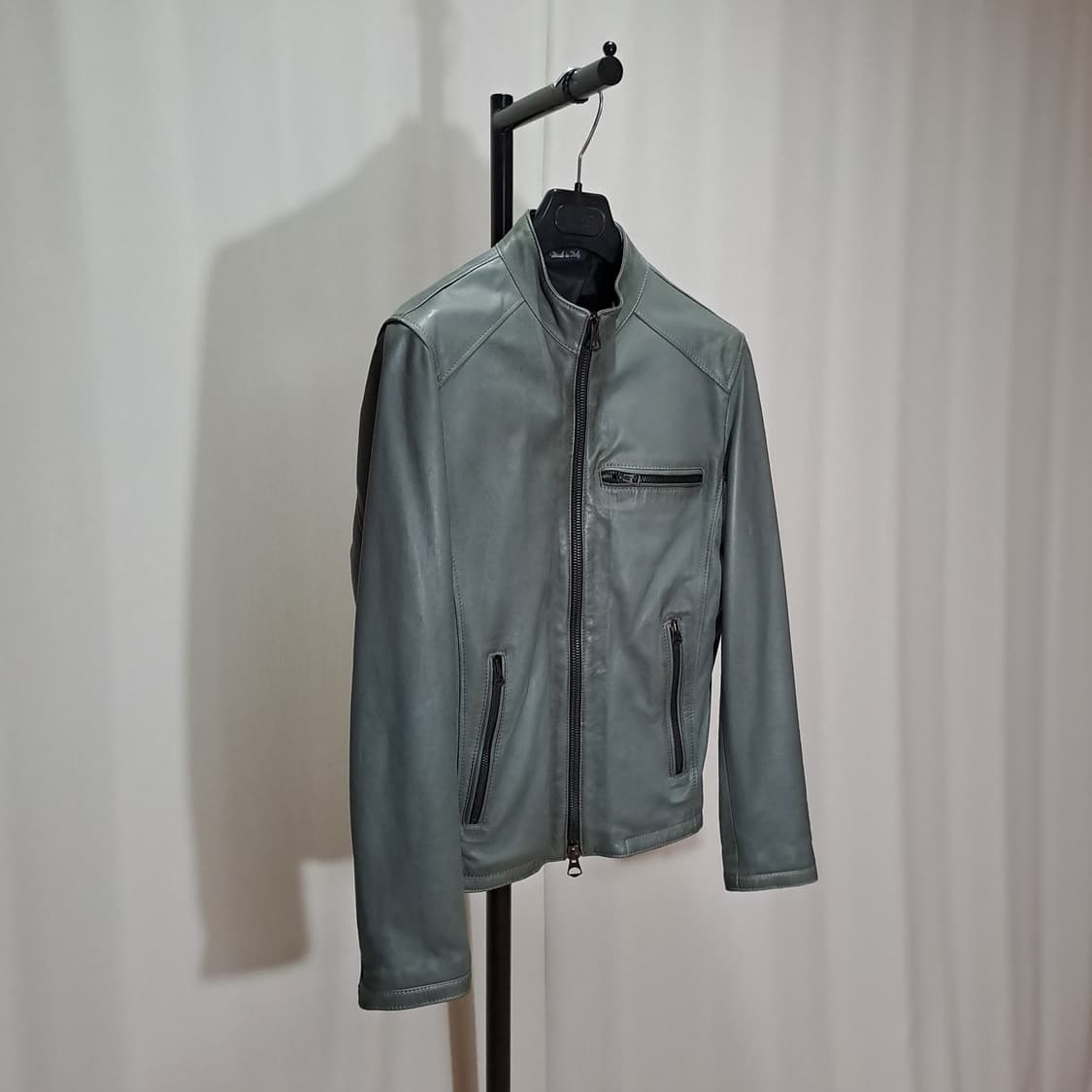 (택포) 빠니깔레 소가죽 보머 자켓 48 B235 상품이미지4