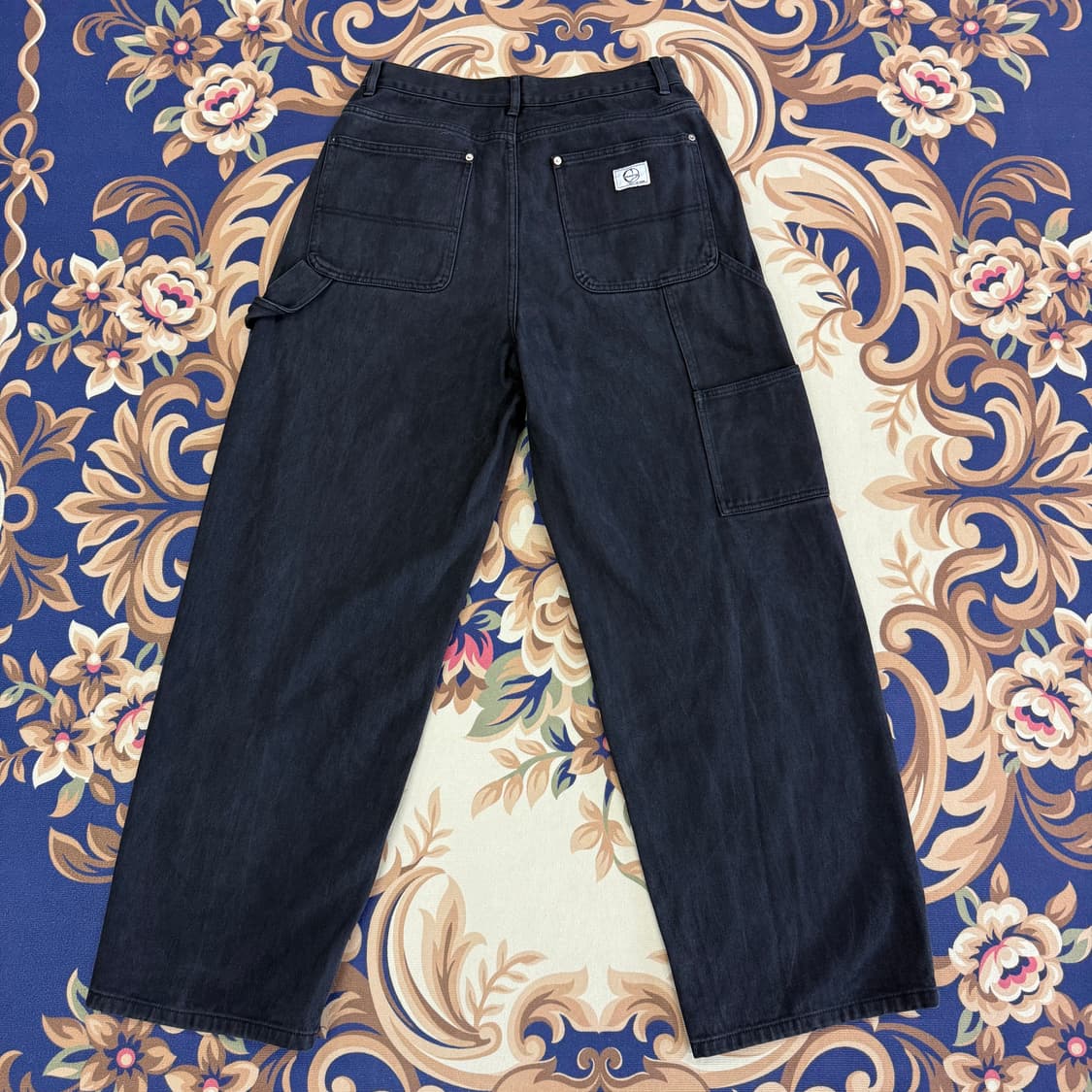 (우먼즈 L)바이너리원 BONARY01 코튼 카펜터 팬츠 상품이미지1