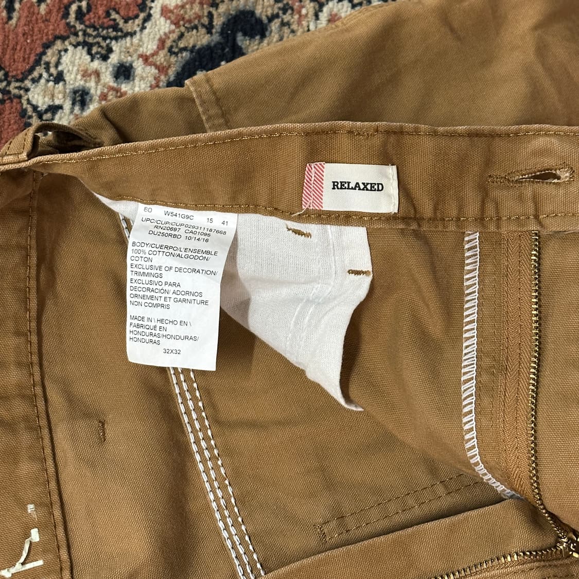 Dickies 디키즈 릴렉스핏 카펜터 팬츠 (32-33) 상품이미지8