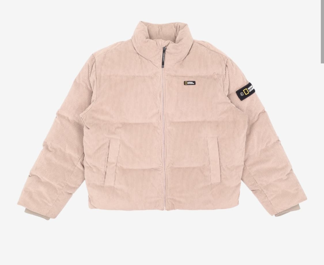 내셔널지오그래픽 코듀로이 패딩 상품이미지1