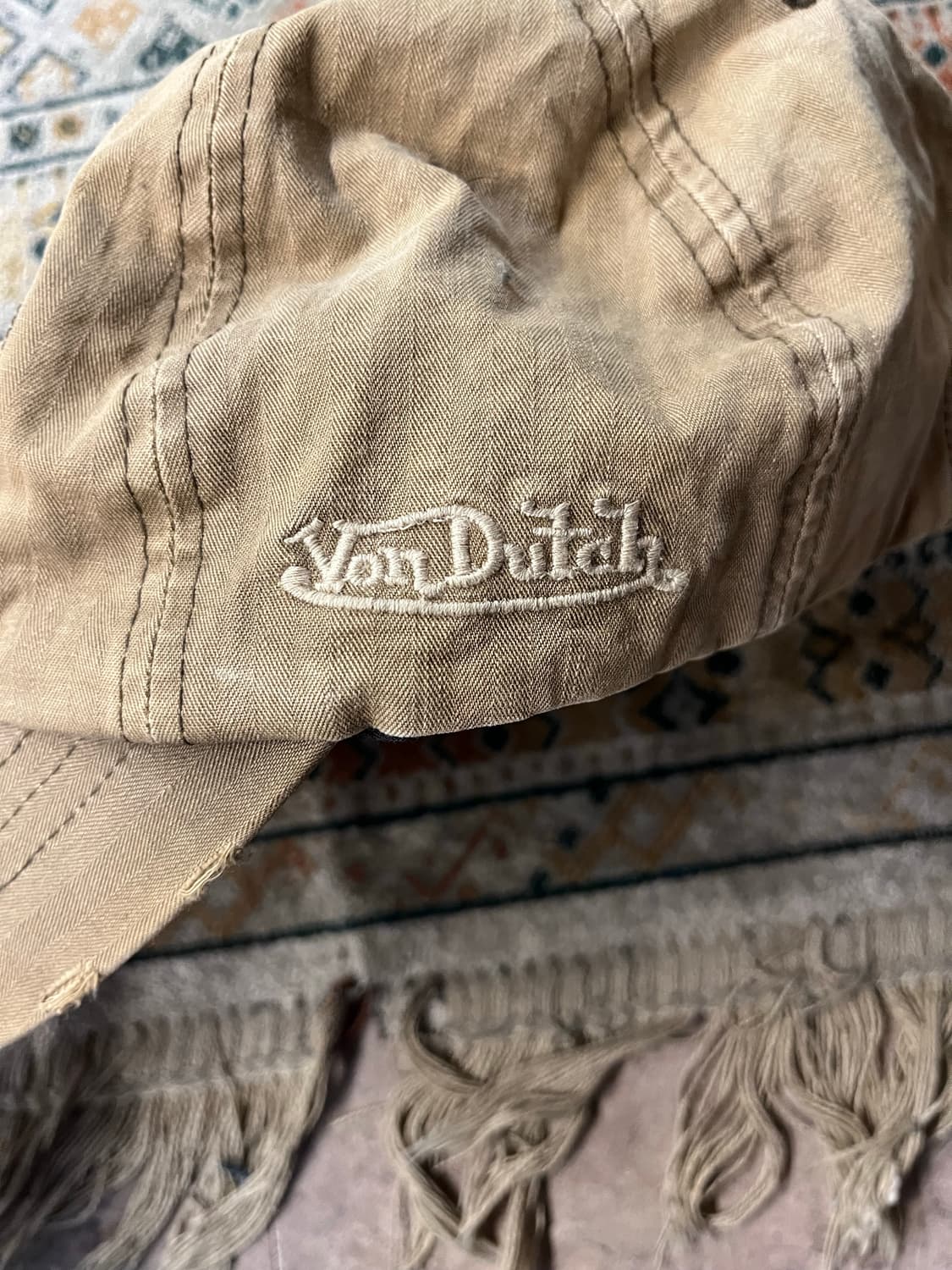 본더치 볼캡 모자 베이지 #csz1964 상품이미지3