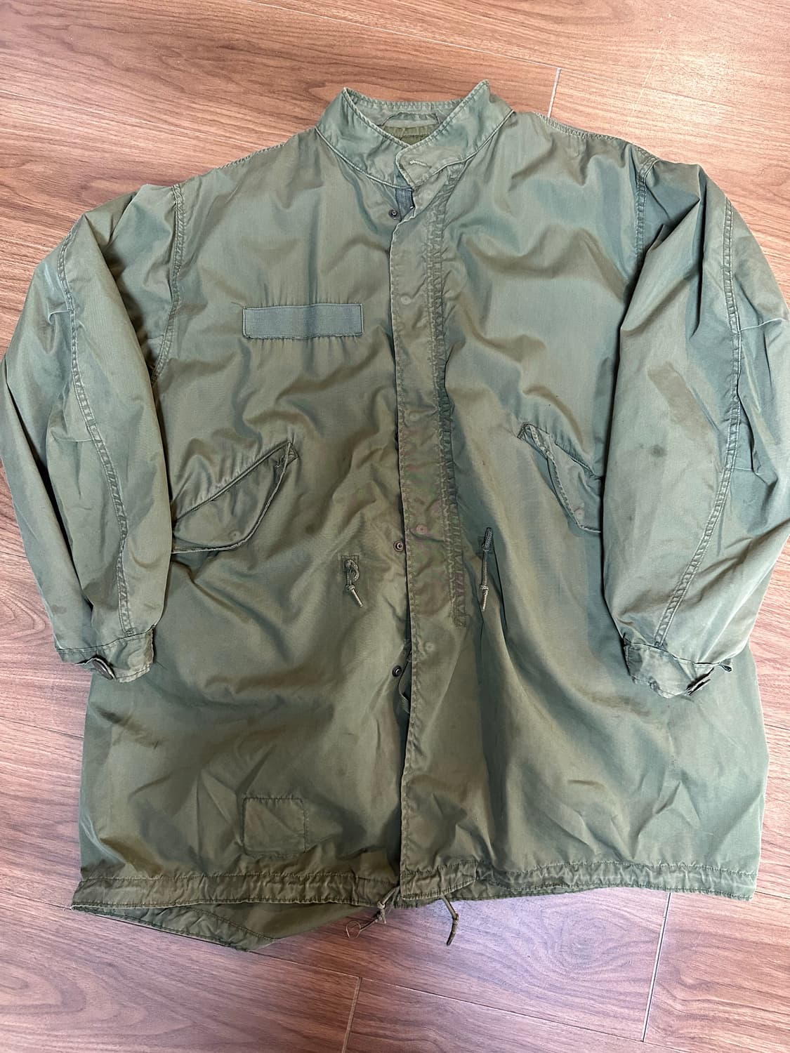 오리지날 m65 피쉬테일 개파카 외피 내피 미디움 상품이미지1