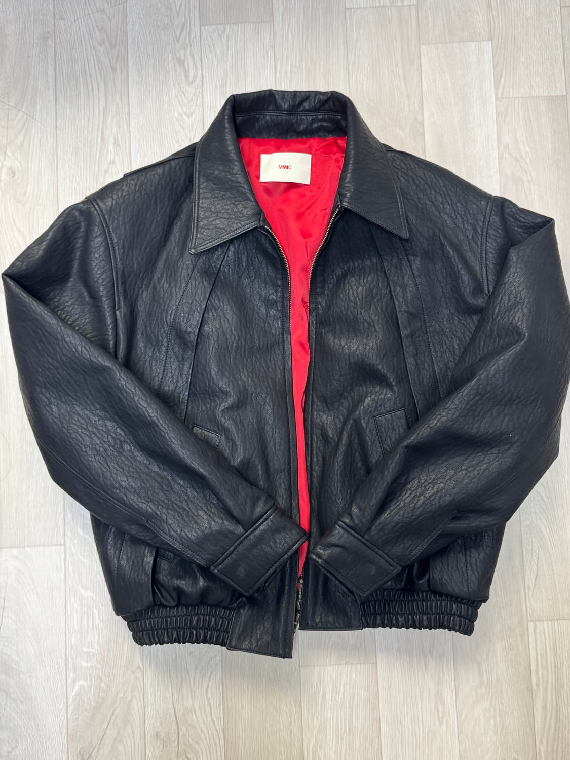 MMIC 엠엠아이씨 레더자켓 RIVE GAUCHE BLOUSON / L 상품이미지5