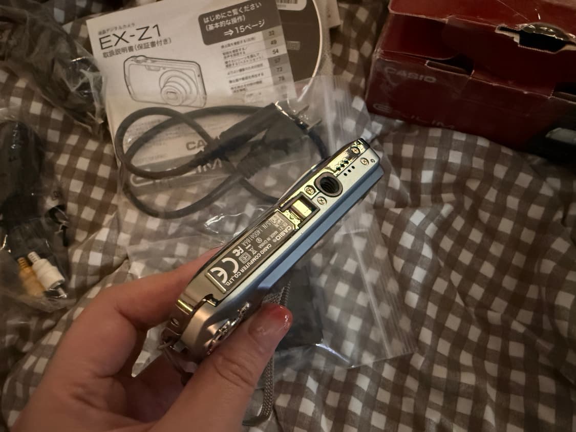 빈티지 카메라 카시오 엑슬림 ex-Z1 Casio exilim Z1 상품이미지6