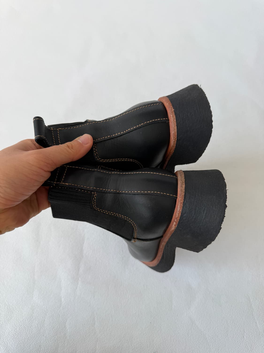 [235]코스(COS) 레더 첼시 부츠(극미중고) 상품이미지9