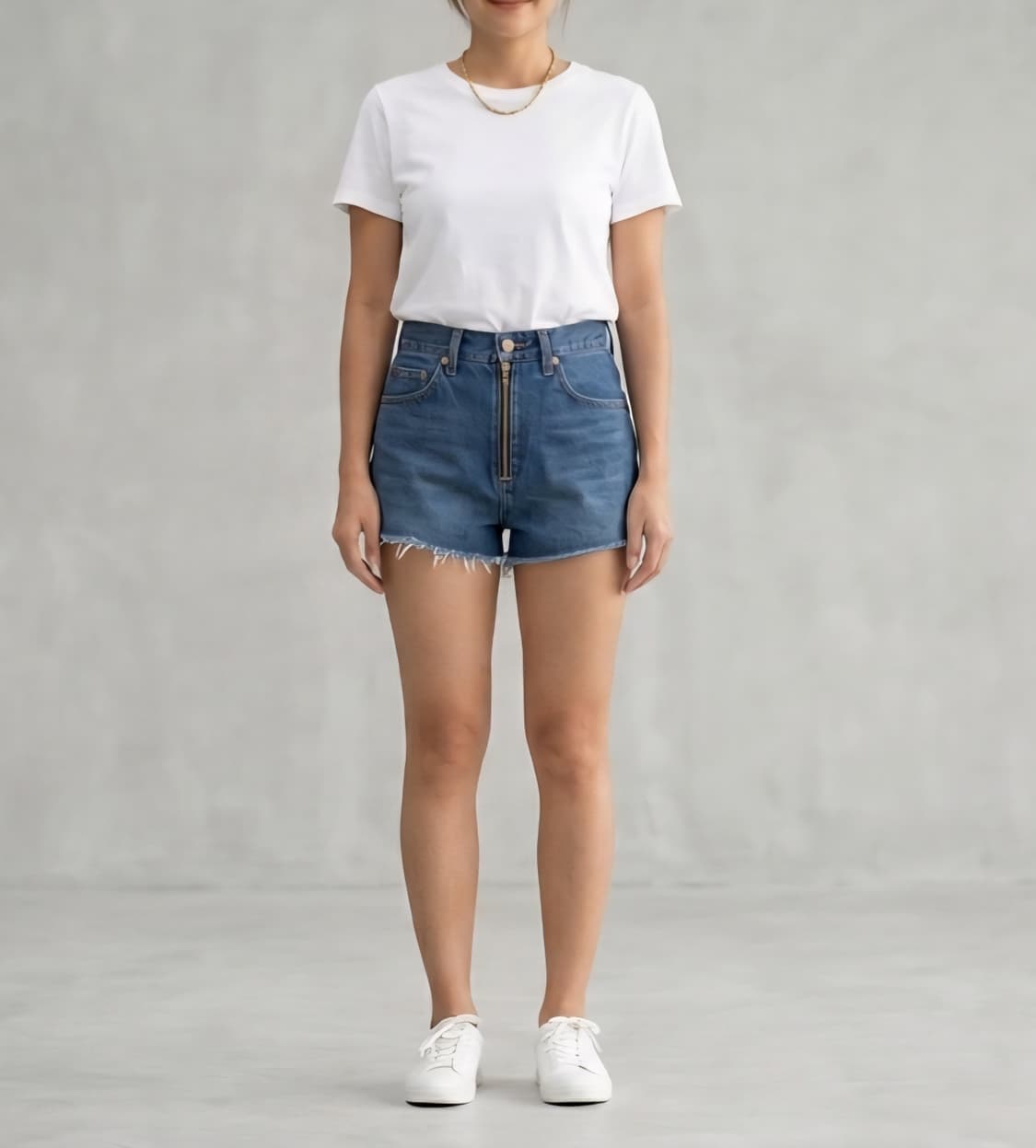 [26]구찌 정품 로즈 & GG 자수 데님 반바지 상품이미지2