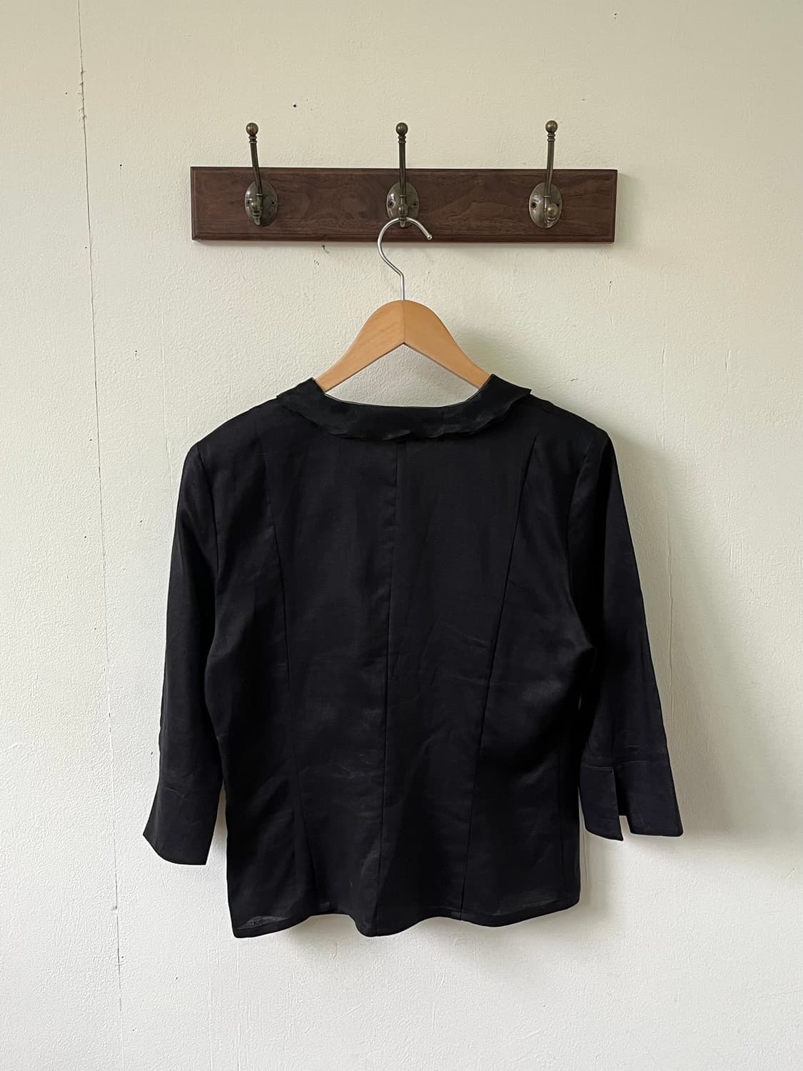 fabius 블랙 블라우스 상품이미지3