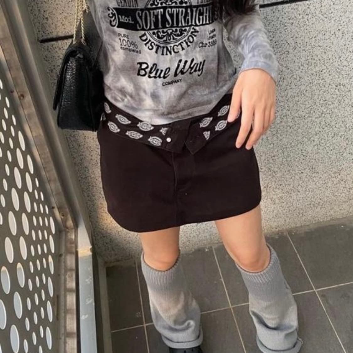 빈티지 디키즈 커스텀 스커트 상품이미지1