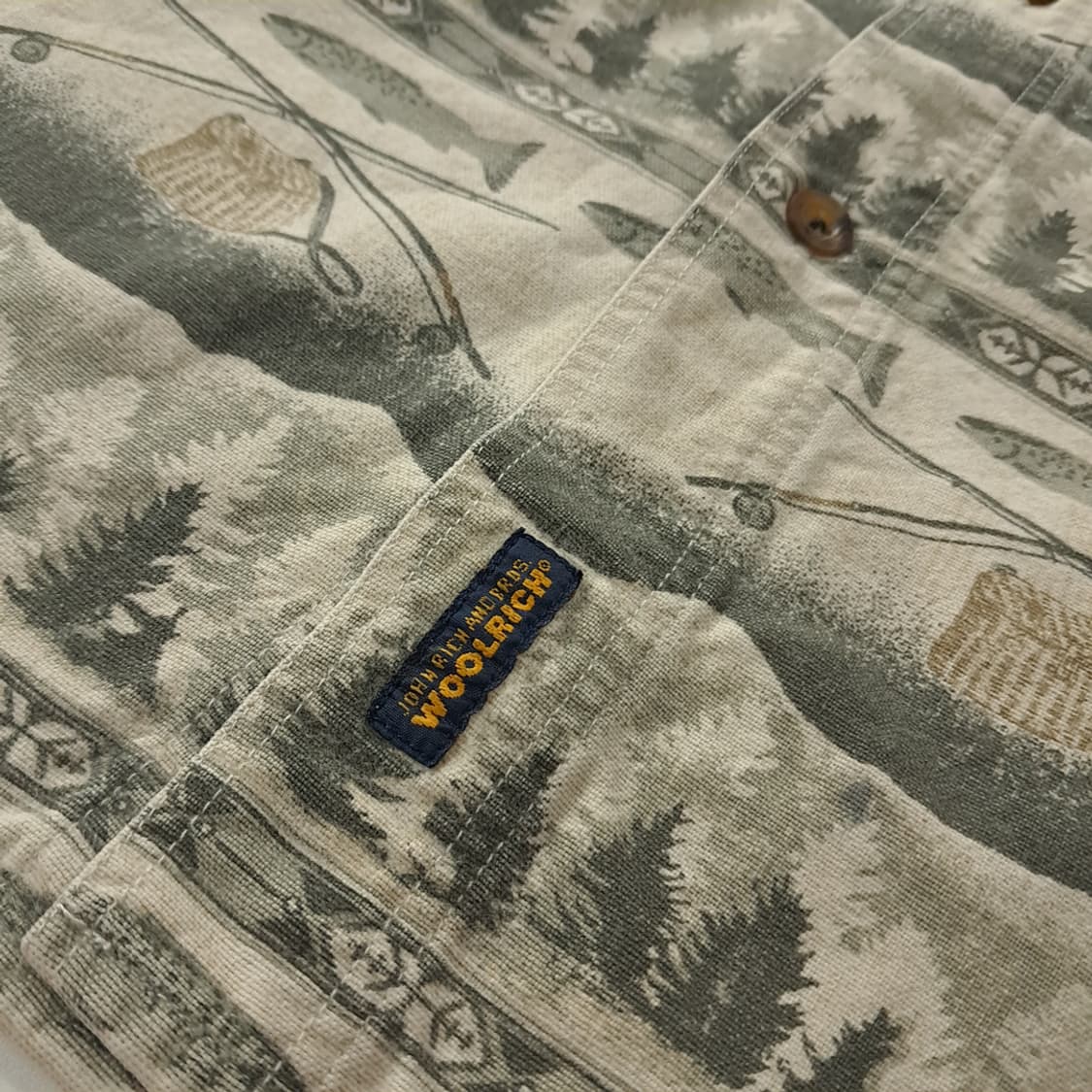 CK372 XL 울리치 90s 피싱프린트 셔츠 남방 상품이미지4