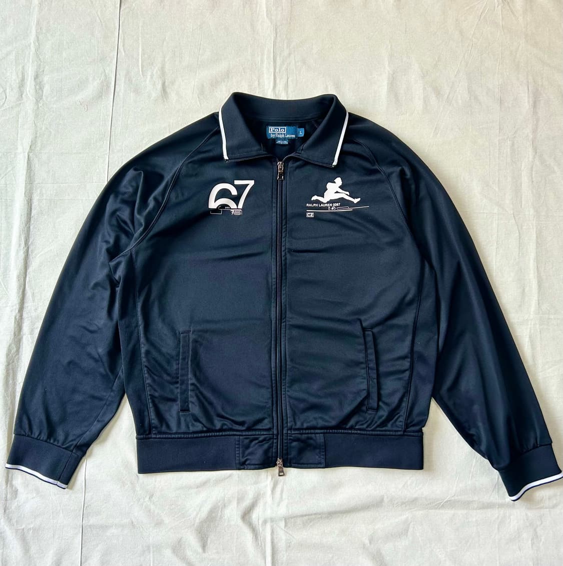 Polo Sport 블랙 져지 집업 상품이미지1