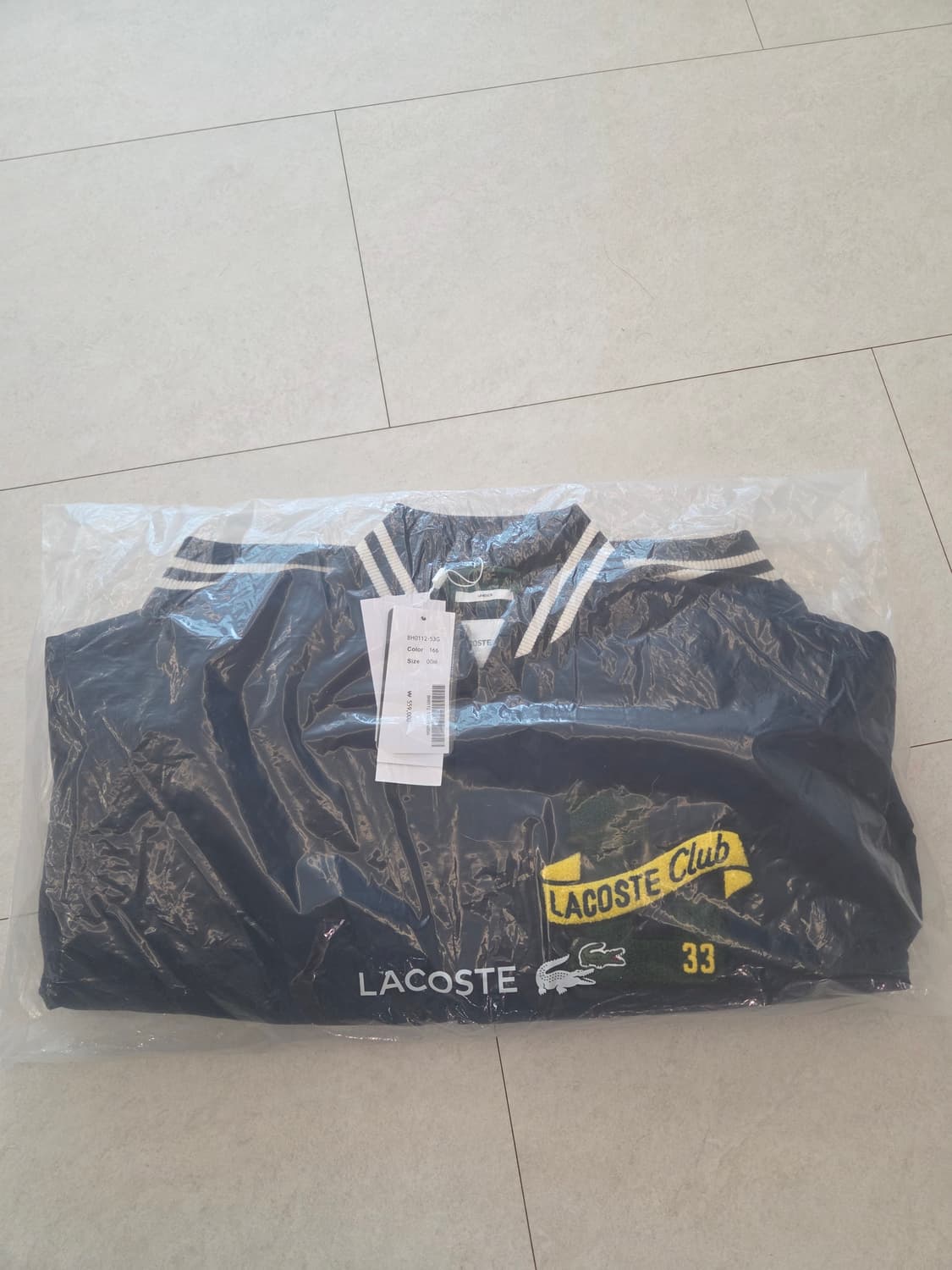 [새상품] 80% 할인 라코스테 블루종 자켓 상품이미지5