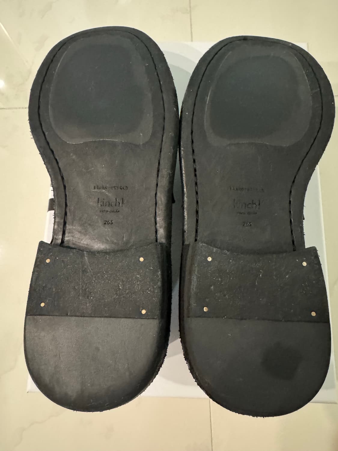 킨치 OVATE 500a 블랙 265 사이즈 판매합니다. 상품이미지5