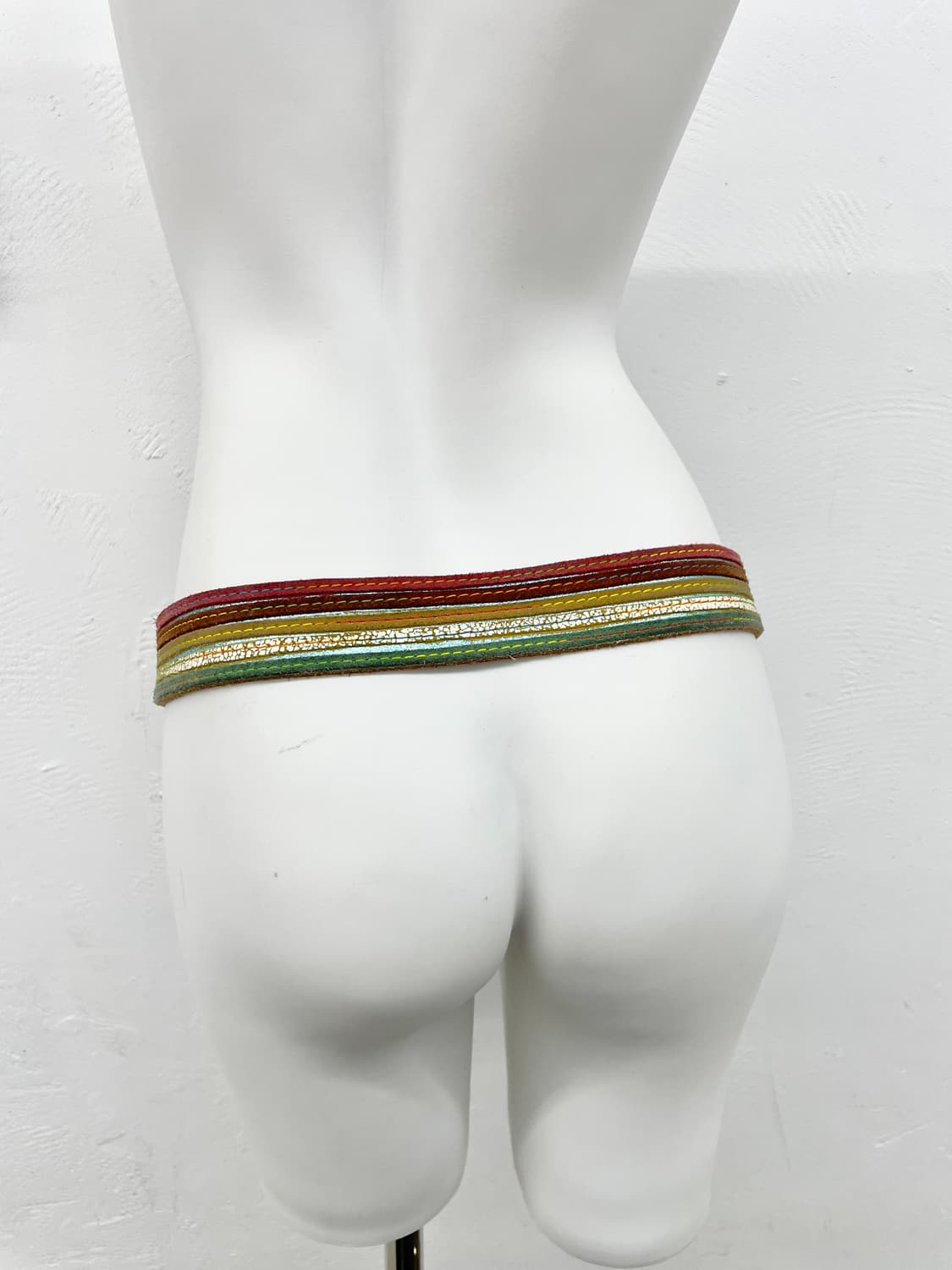 리얼레더 모리 컬러 버클 벨트 상품이미지4