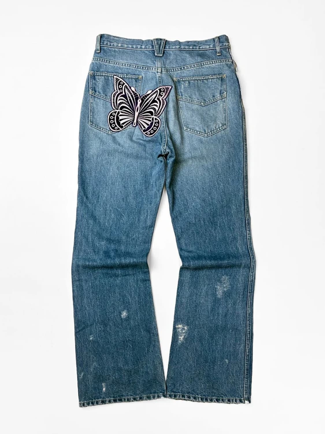 니들스 버터플라이 로고 세미 부츠컷 데님 팬츠 PN5663    상품이미지6