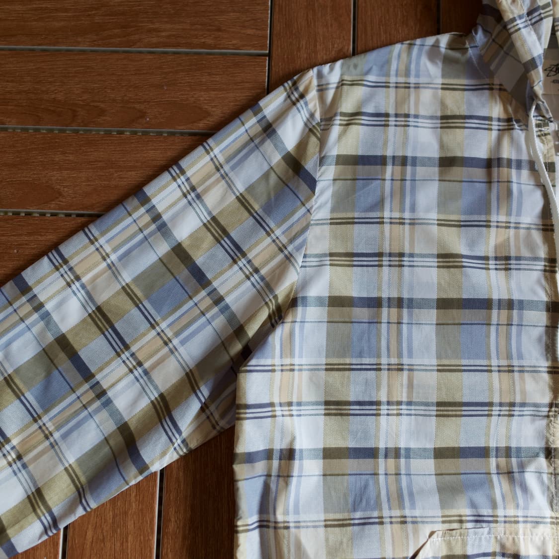 Stussy authentic check wind breaker  상품이미지3