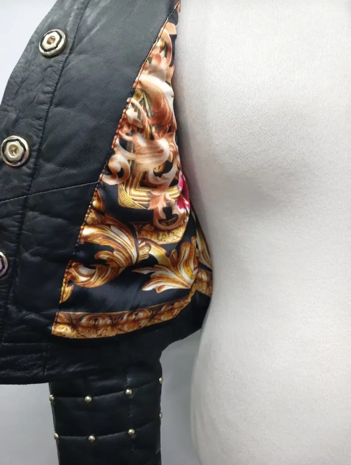 MARCIANO 크롭 가죽쟈켓 44 상품이미지4