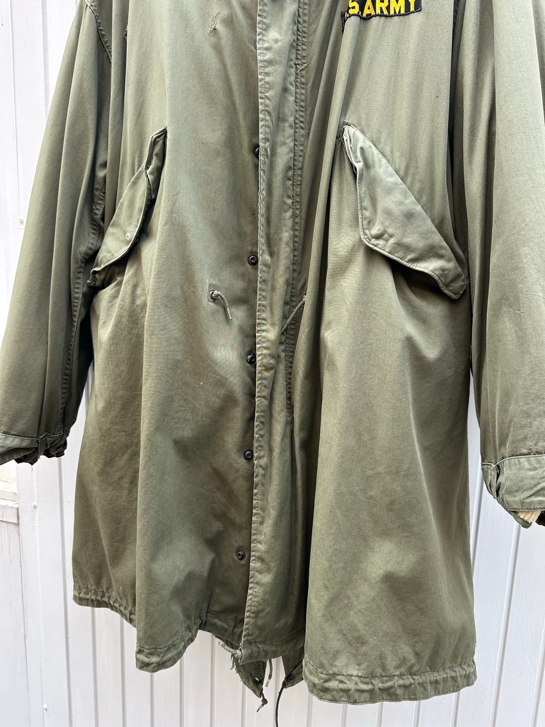 Us Army 미군 오리지널 M51 피쉬테일 쉘 파카 상품이미지4