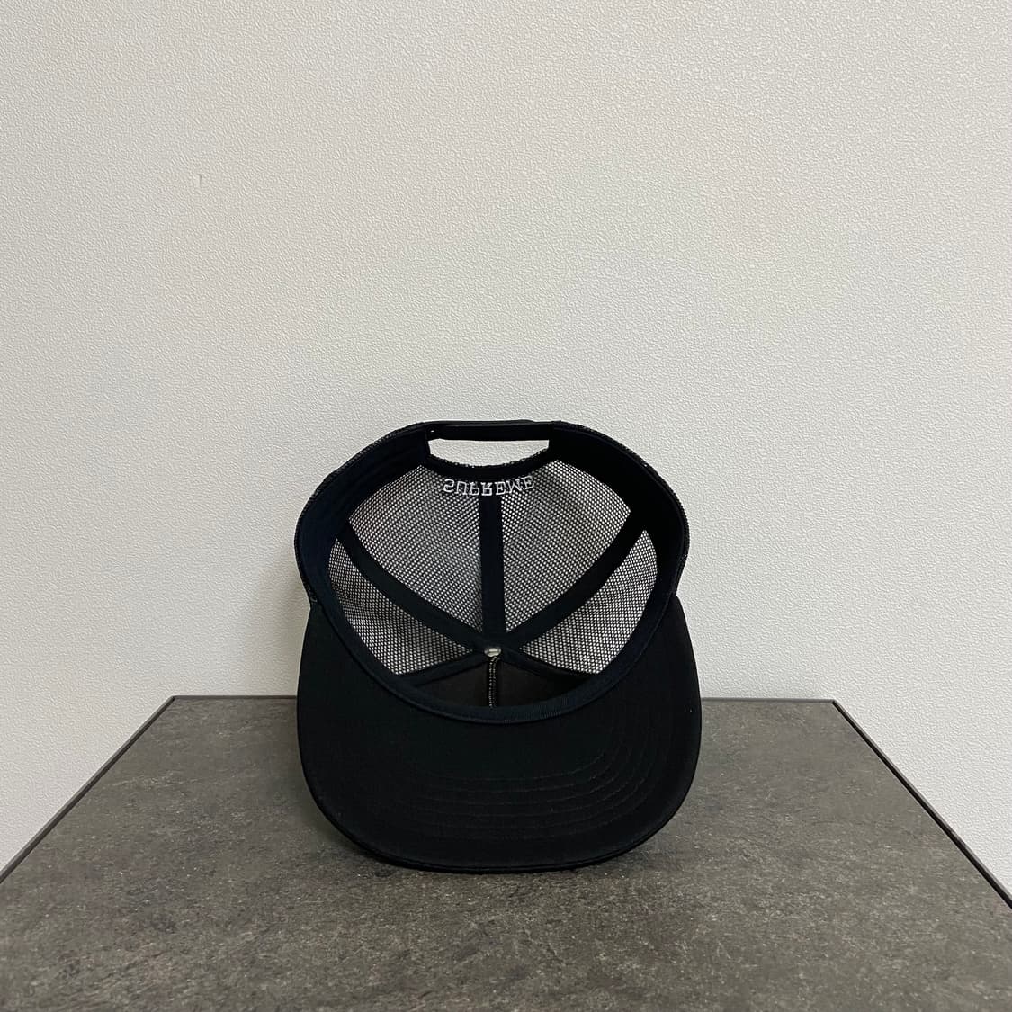 (OS) 슈프림 토이 머신 메쉬 백 5패널 볼캡 모자 블랙 24SS 상품이미지5