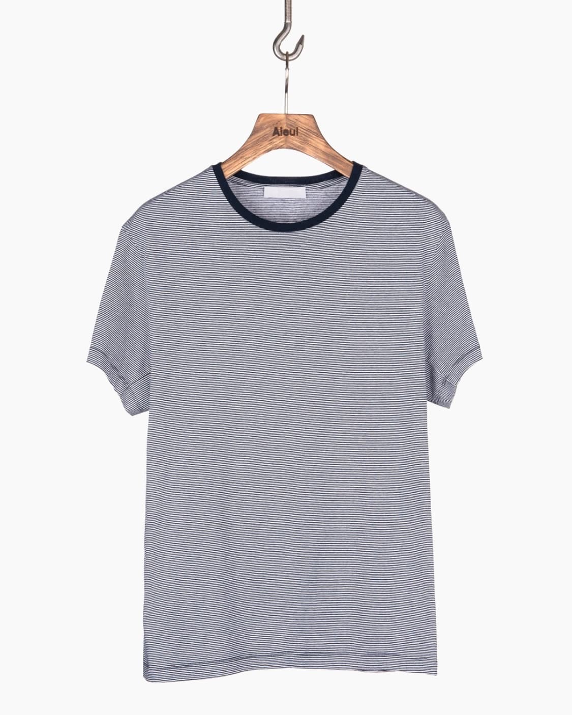 (48) Aieul Basic T Shirt_N.Stripe 상품이미지1