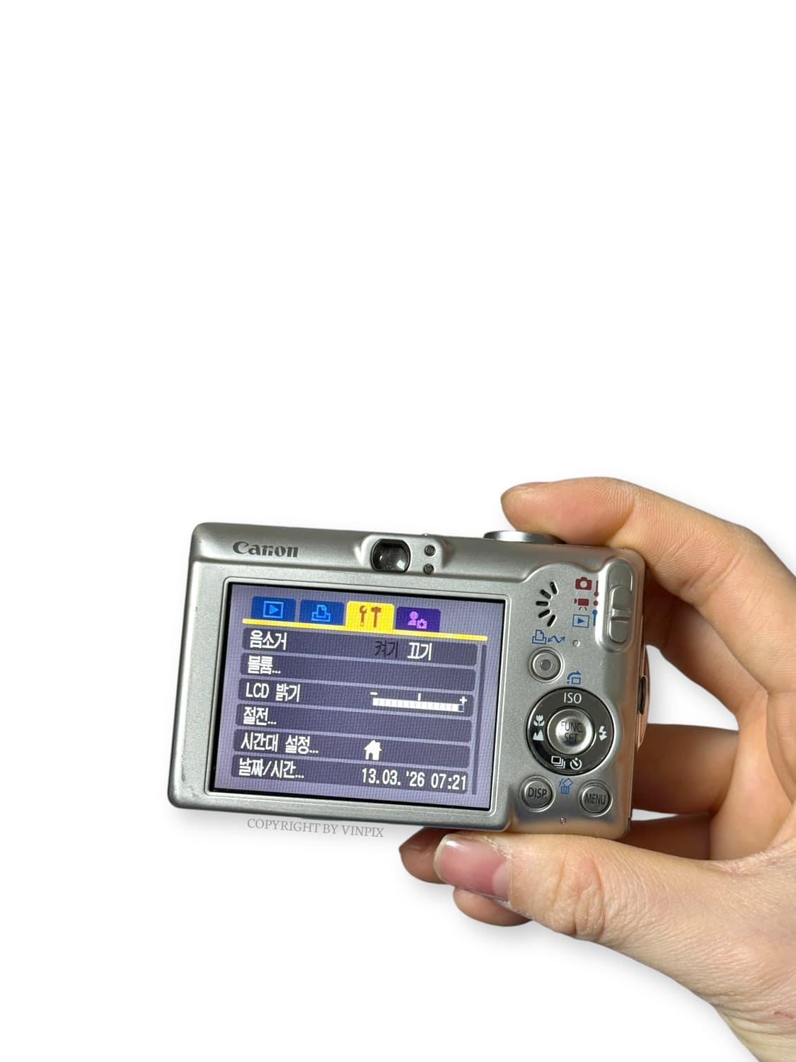 캐논 익서스 60(ixus 60, ixy 70) 디지털 카메라 디카 상품이미지10