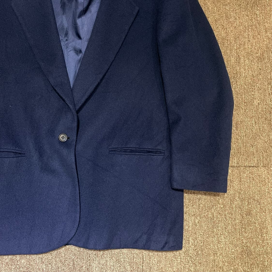 (14) USA L.L.Bean 엘엘빈 네이비 울 캐시미어 자켓 상품이미지6