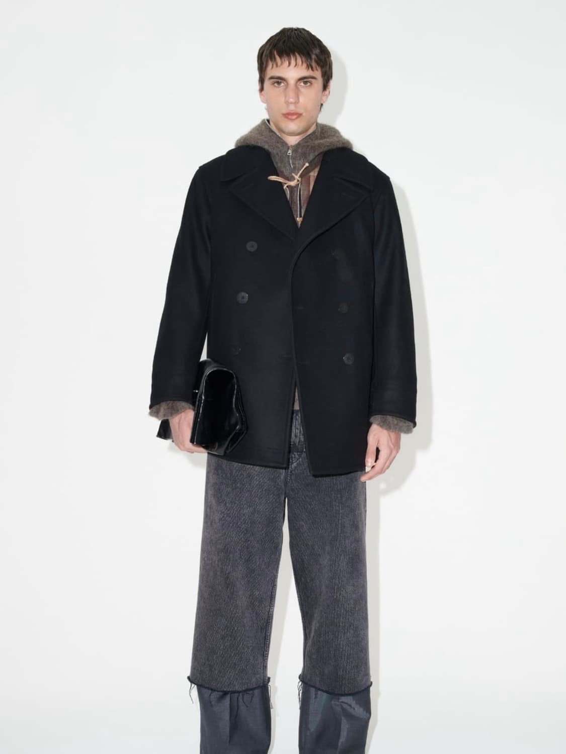 아워레가시 멜튼 울 피코트 46 상품이미지3