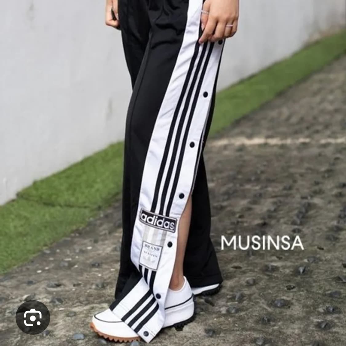 아디다스 아디브레이크 트레이닝 팬츠 스냅버튼 s 상품이미지4