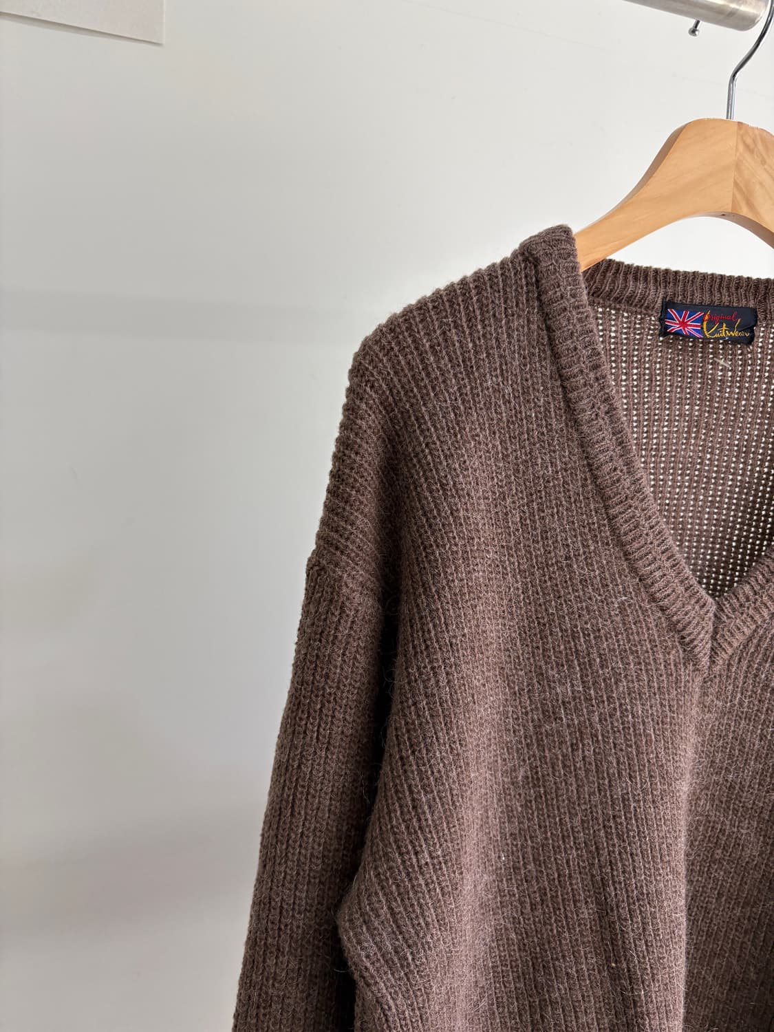 VINTAGE (Made in Japan) 브이넥니트 상품이미지3