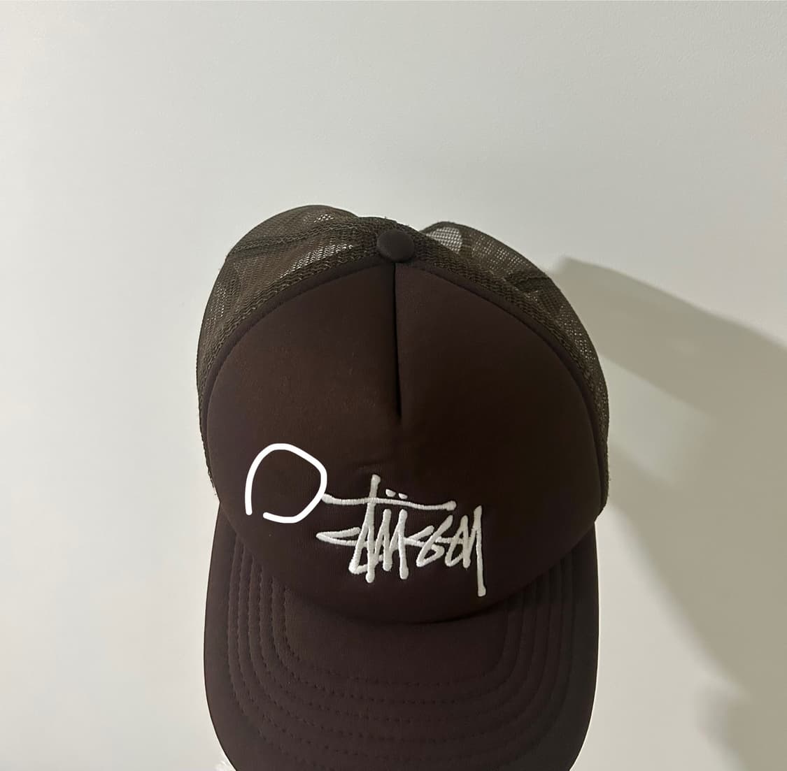 스투시 트러커 캡 브라운 상품이미지5