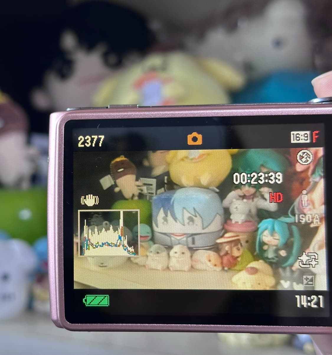 (풀박스) 미품 casio z400 태연 방지민 디카 핑크 상품이미지4