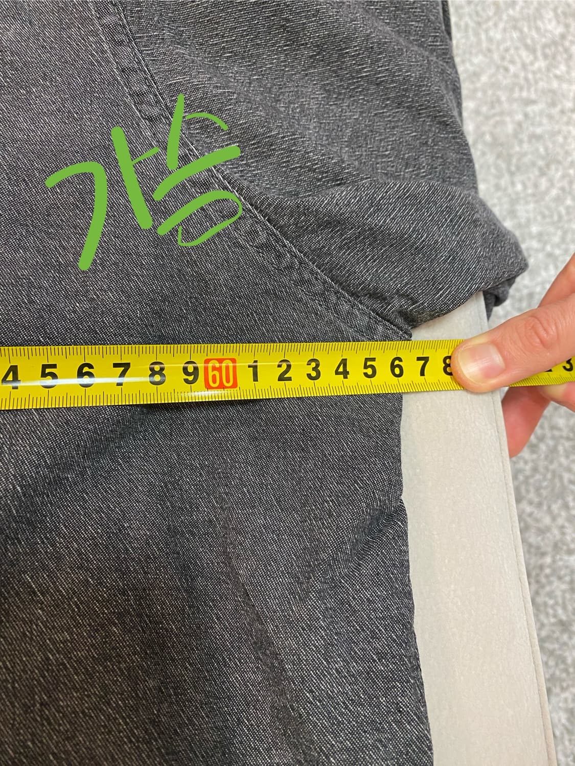 랭글러 wrangler 데님 셔츠 웨스턴 샴브레이 셔츠 2xl 105 상품이미지6