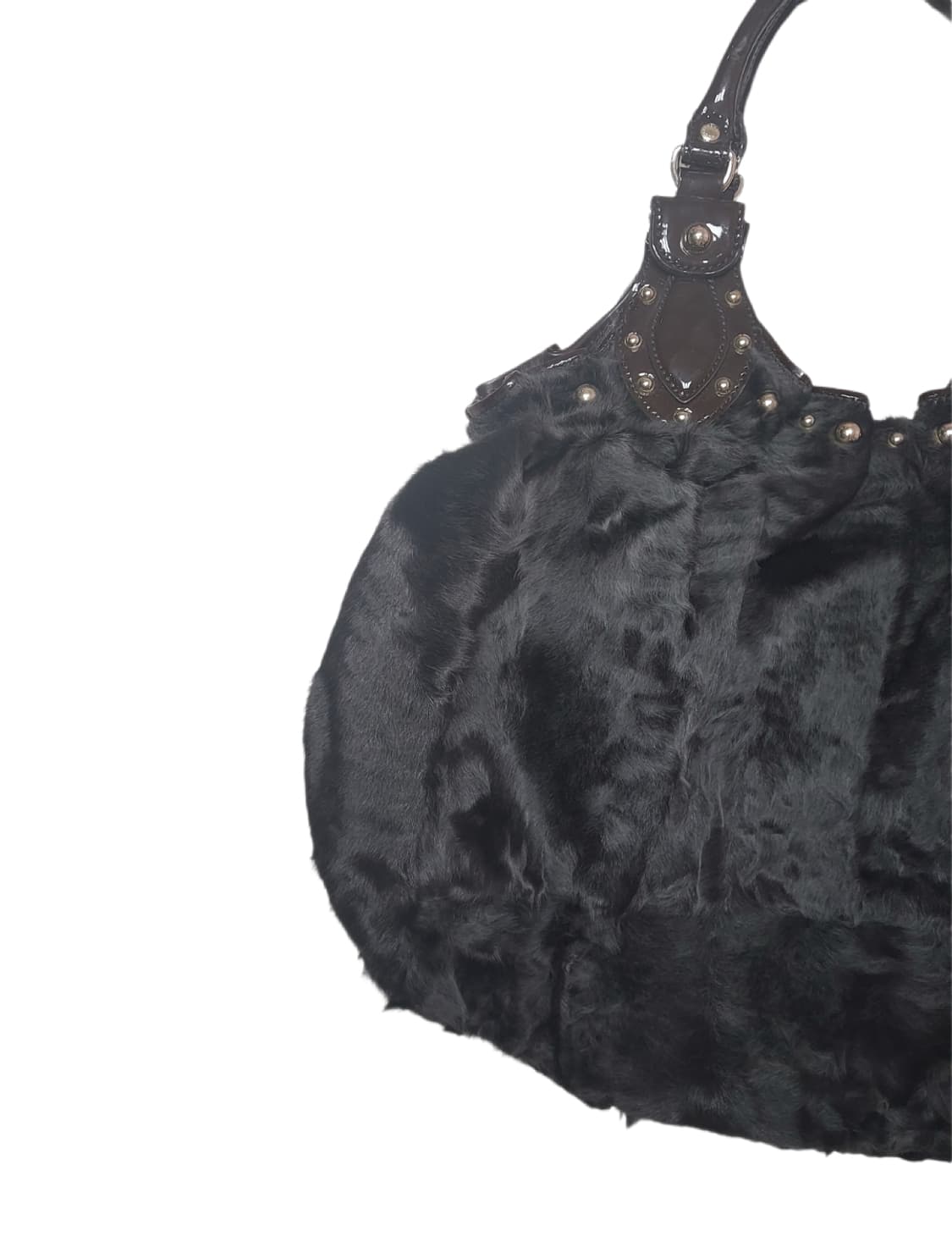 구찌 스터드 아스트라칸 퍼 숄더 호보백 (정품) 상품이미지2