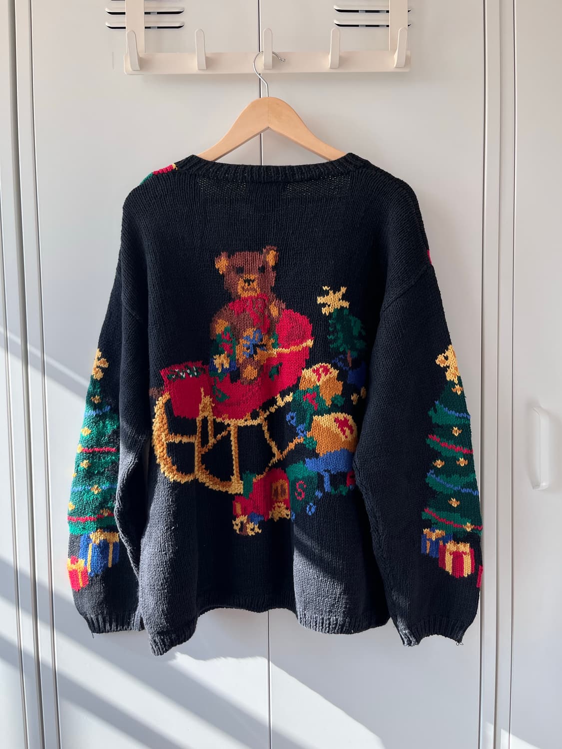 For the eagles eye 크리스마스 곰인형 니트 가디건  상품이미지9