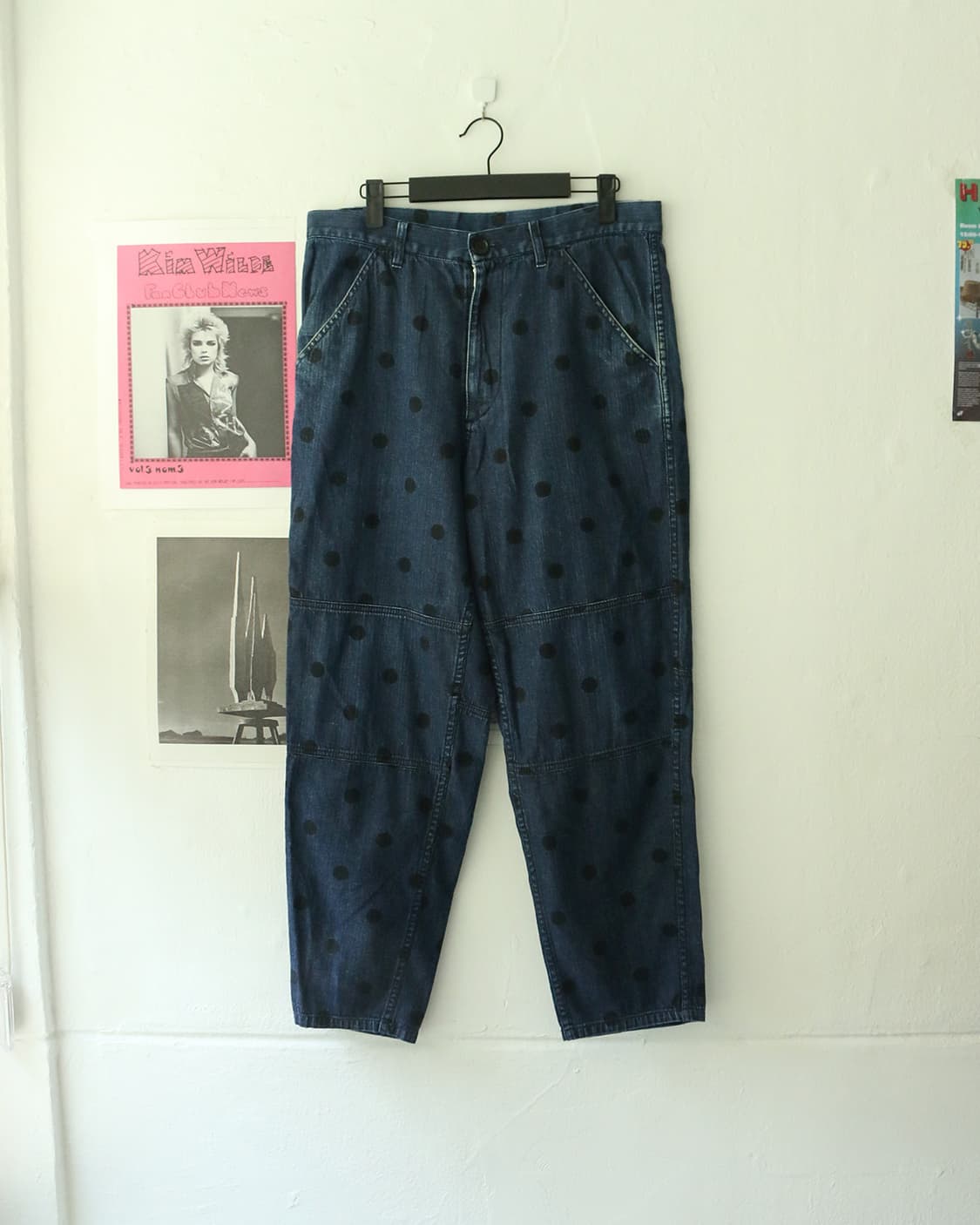 Comme des Garçons SHIRT 도트 패턴 데님 팬츠 상품이미지4