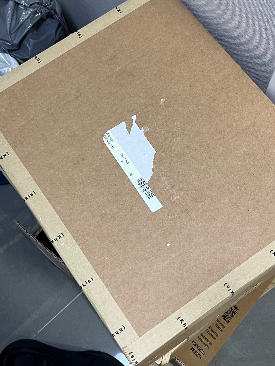 판매)몽벨 카키스 바람막이 XL 새상품 상품이미지3