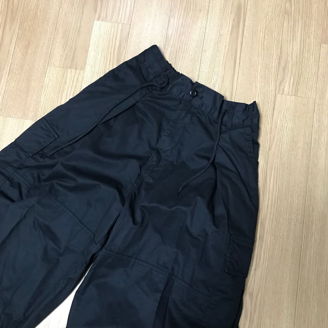 블랙 대장 카고 벌룬팬츠 상품이미지2