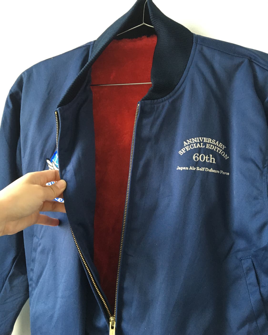 Patch point flight jacket 상품이미지4