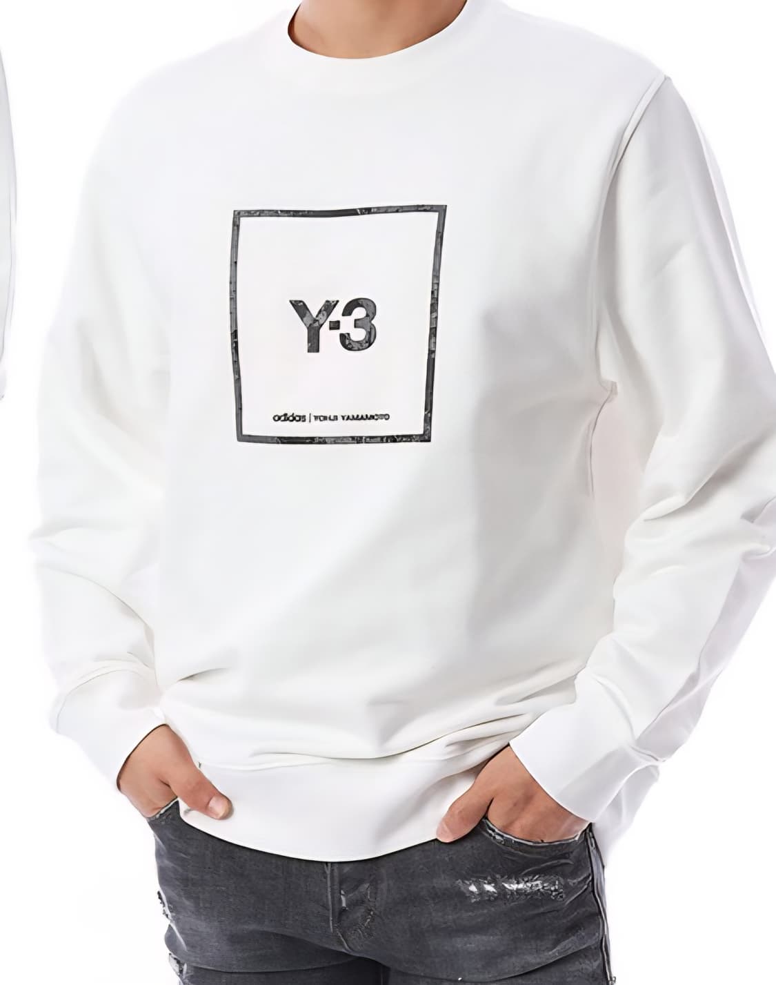 Y-3 요지야마모토 스퀘어 스웻셔츠 상품이미지1