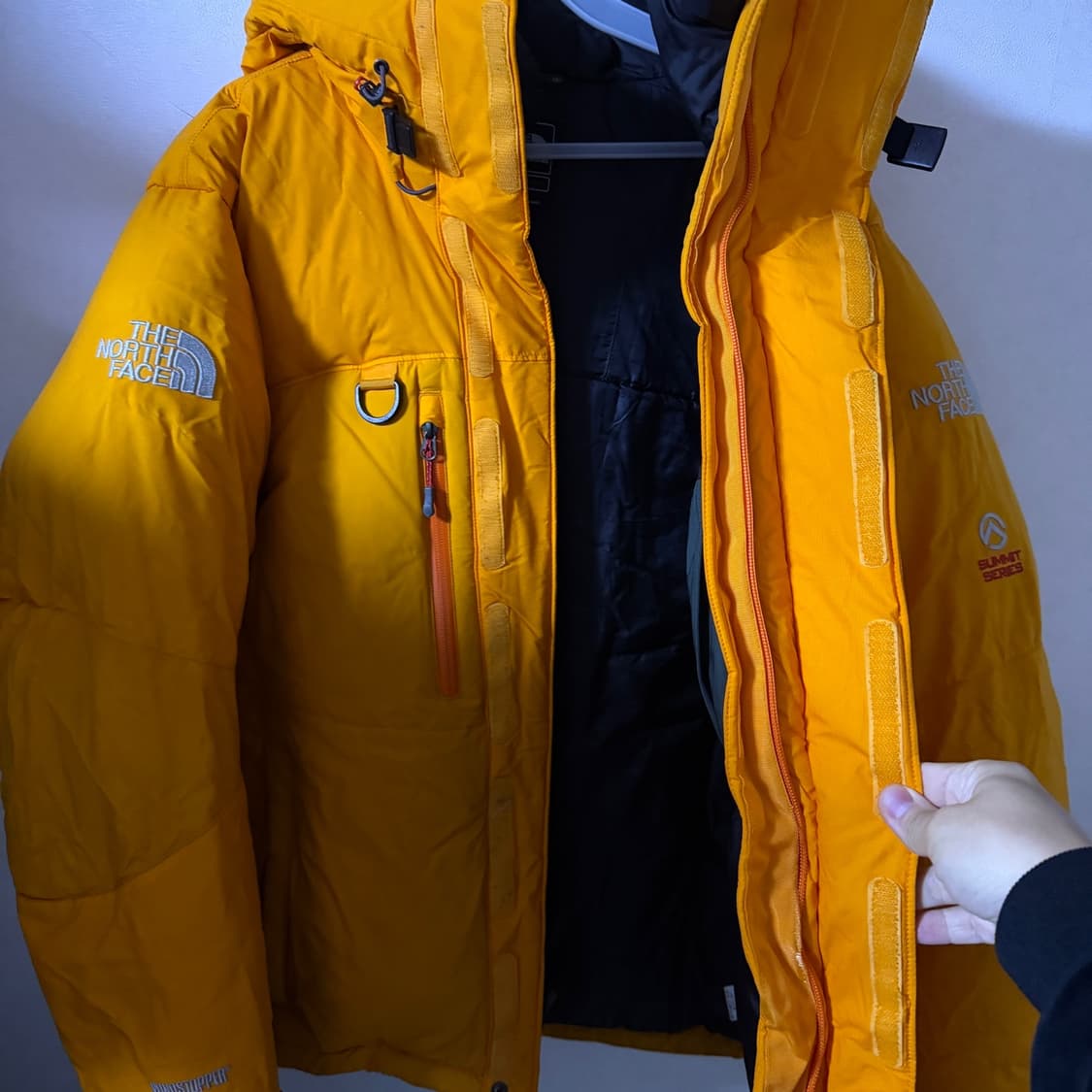 노스페이스 히말라야 800필 다운 오렌지 M(95정도) 상품이미지6