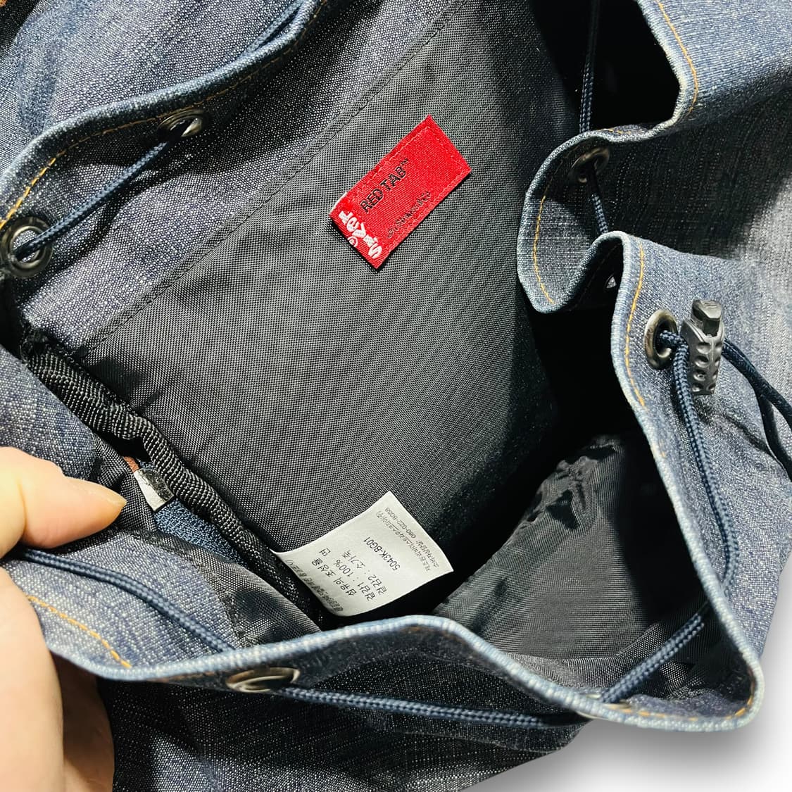 리바이스 레드탭 빈티지 데님 럭스 트루 인디고 백팩 상품이미지6