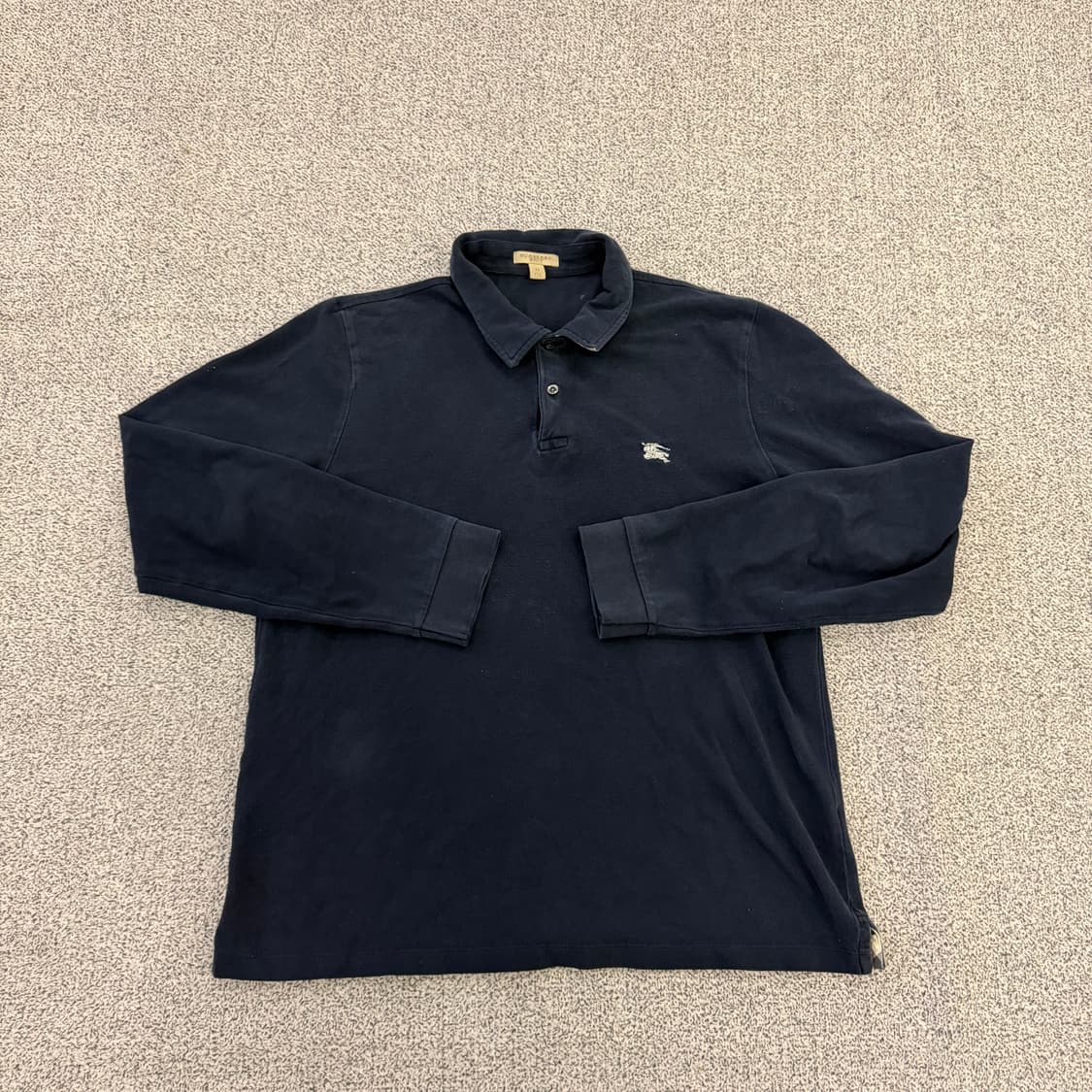 XXL 버버리 긴팔 카라티 0127H1 상품이미지1