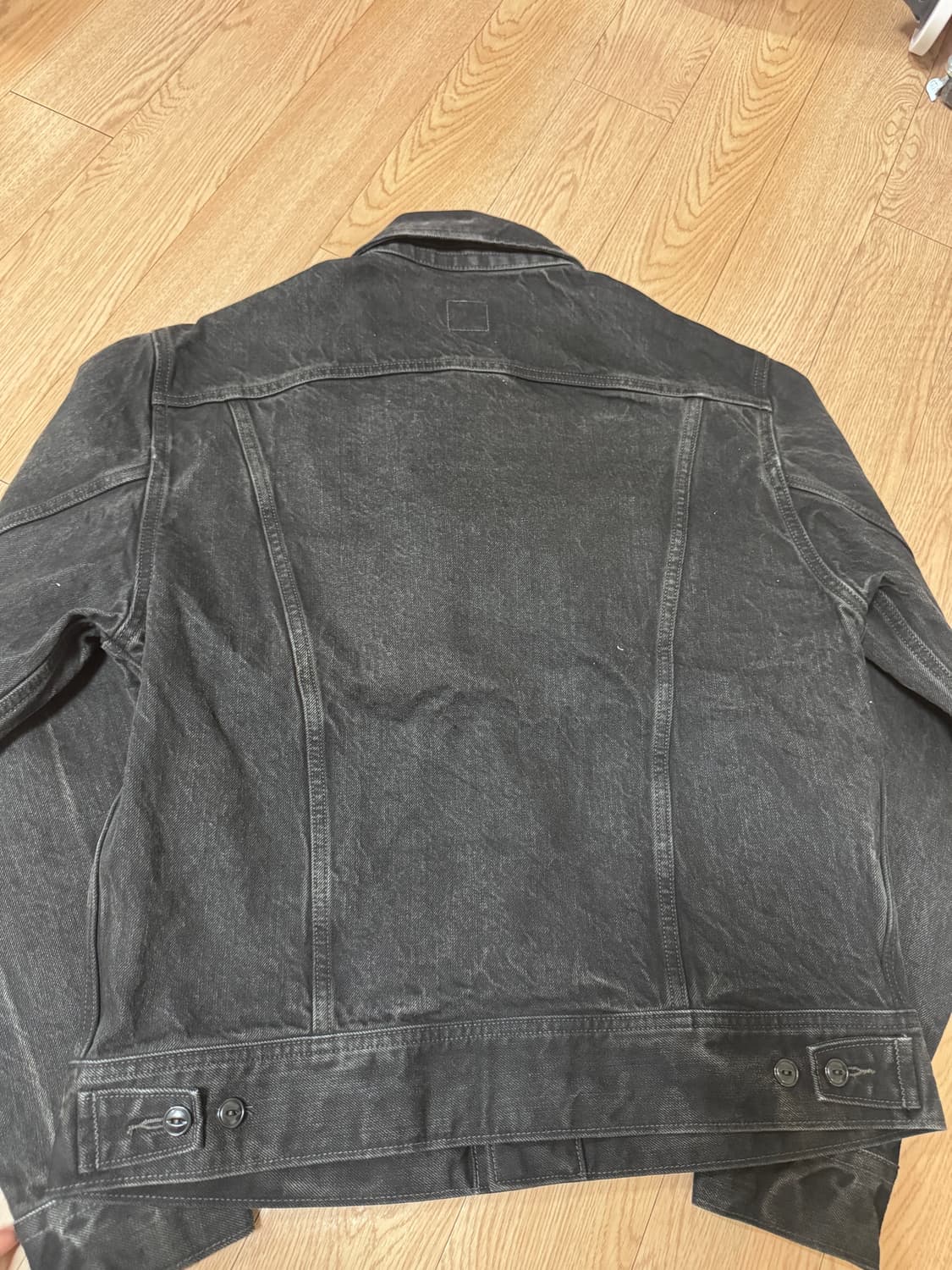 RRL 더블알엘 Lot.271 블랙 트러커 자켓 M 상품이미지3