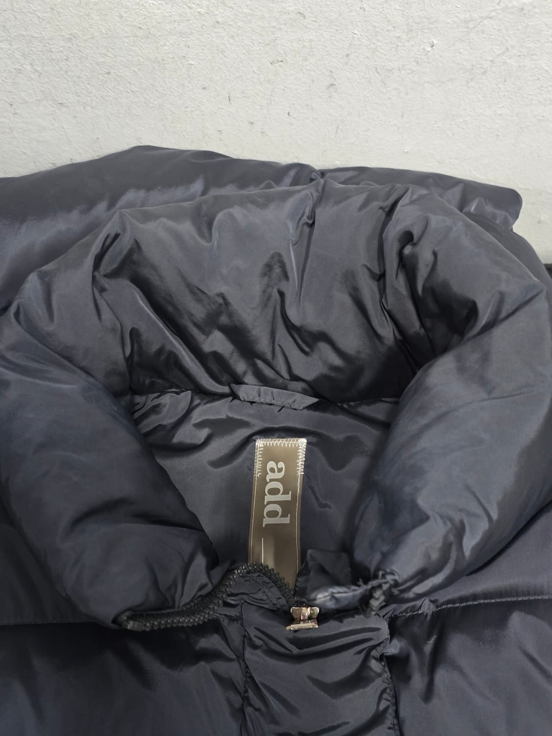 add 벨티드 여성 롱패딩 블랙s 상품이미지5