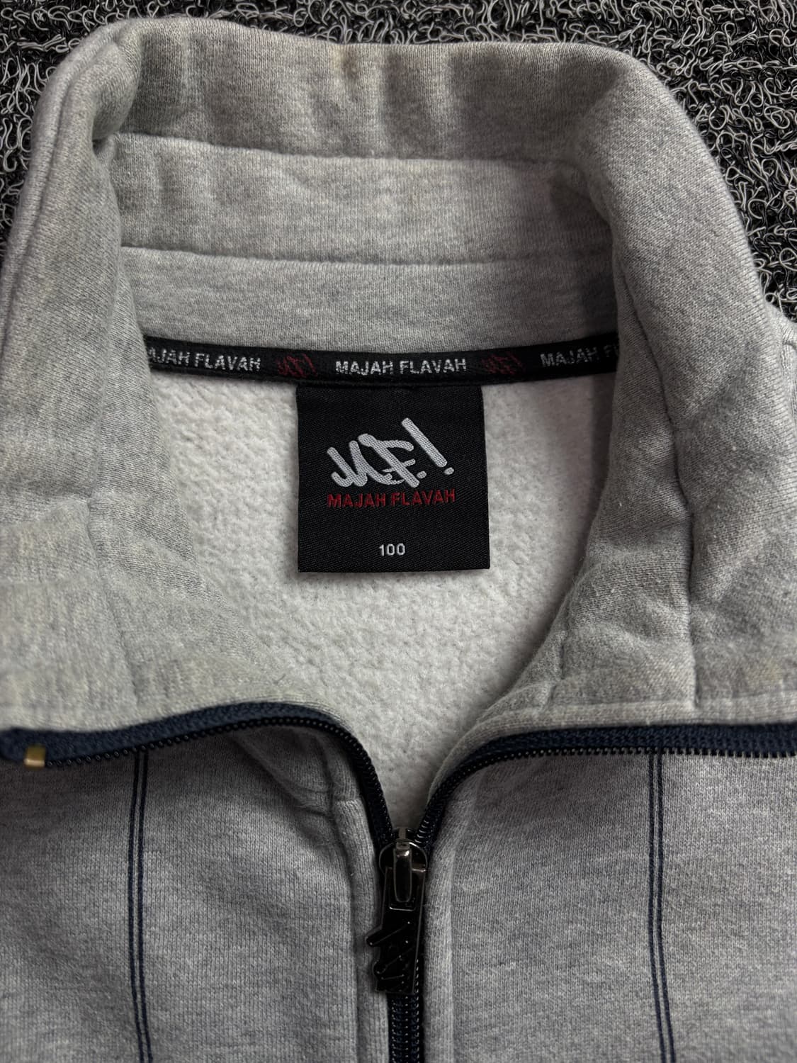 00s 마자플라바 y2k 빅로고 올드스쿨 스웻 자켓 1615 상품이미지4