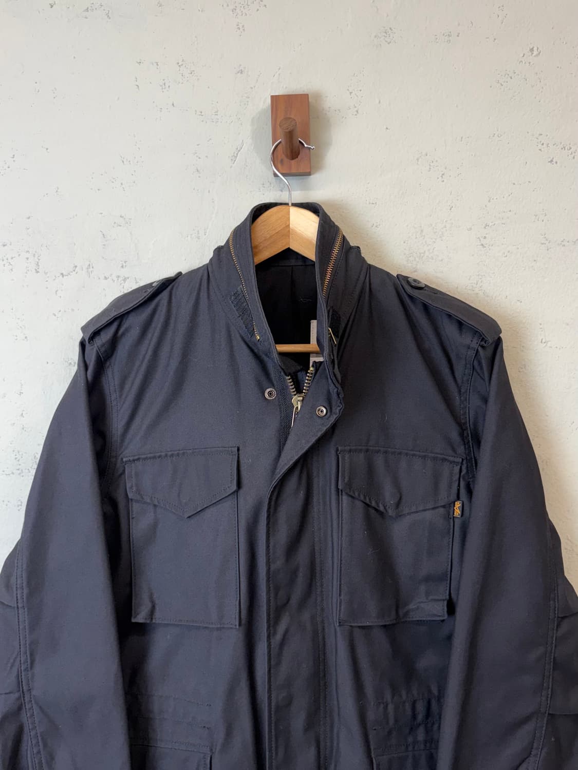 알파인더스트리 M65 필드 자켓 블랙 상품이미지3